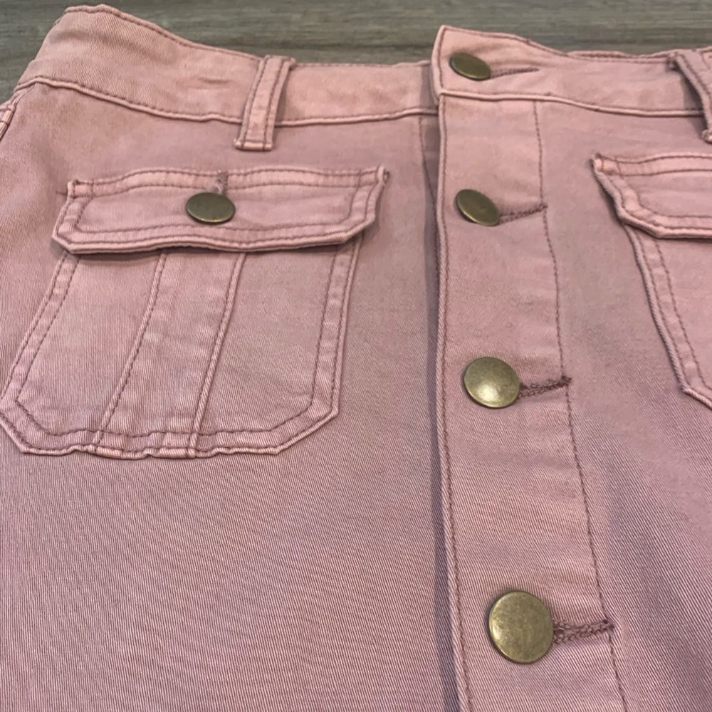 Altar’ed State Dusty Pink Skirt-S - Picture 3 of 4